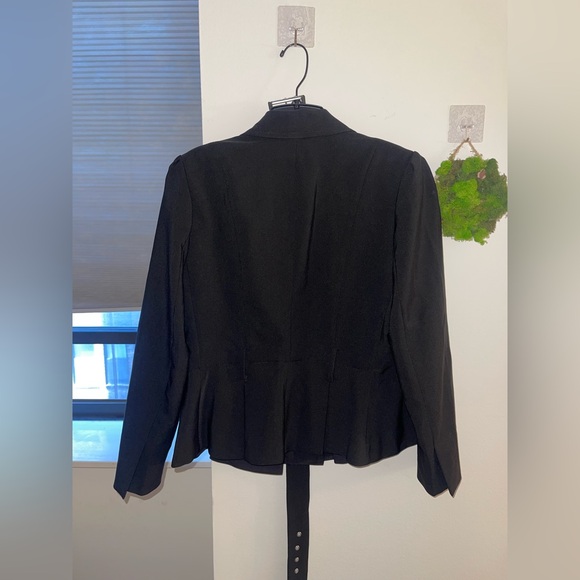 Black NYC and CO peplum blazer - Picture 7 of 8